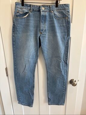 Boohoo Light Blue Relaxed Men’s Jeans